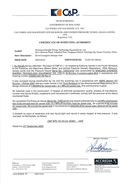 Сертификация DOSH Малайзии